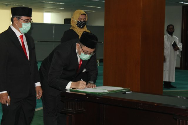 Pelantikan Pejabat Eselon IV 02-07-2020